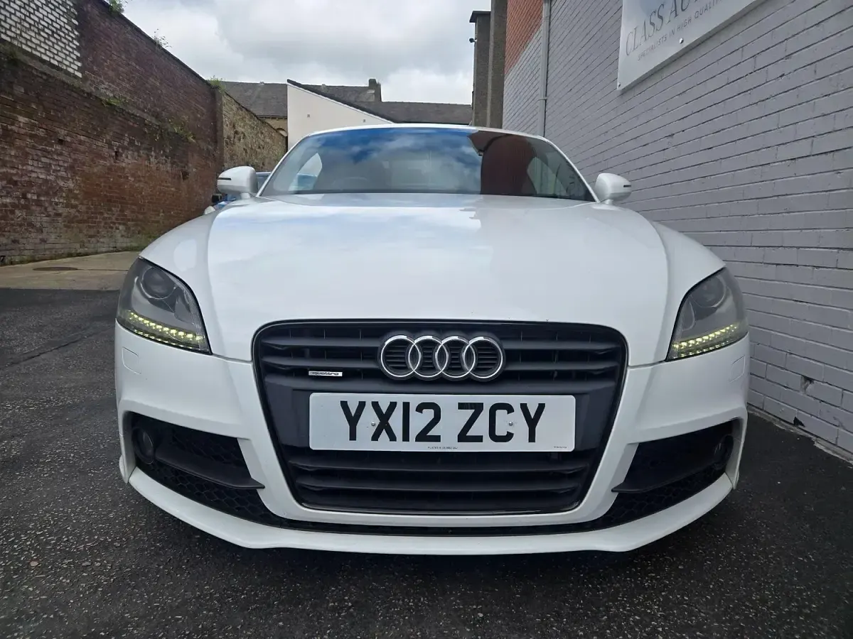 Used Audi TT Black Edition 170 HP (125 kW) 2012 White Coupe