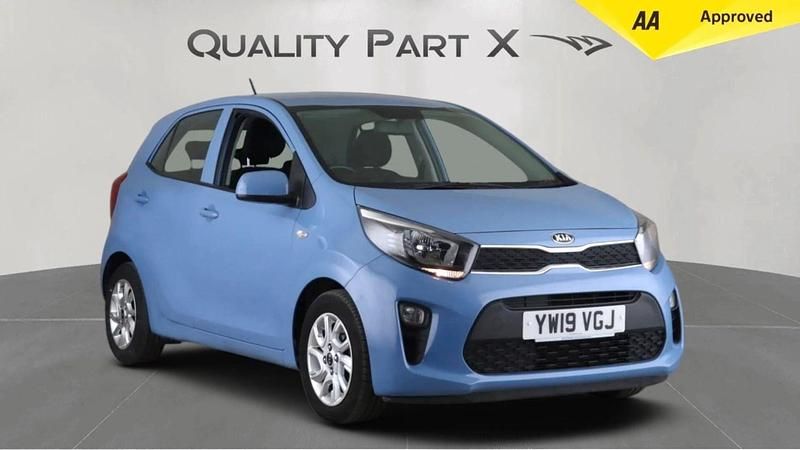 Blue Used 2019 Kia Picanto 2 Hatchback | £6,540 (Good price) - Image 1/4