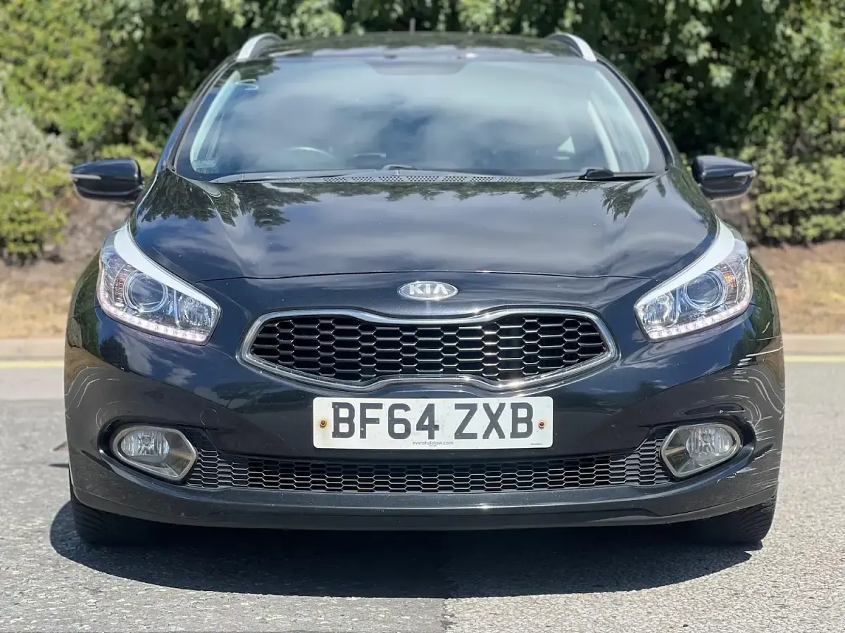 Used Kia Ceed Sportswagon 126 HP (92 kW) 2014 Black Estate