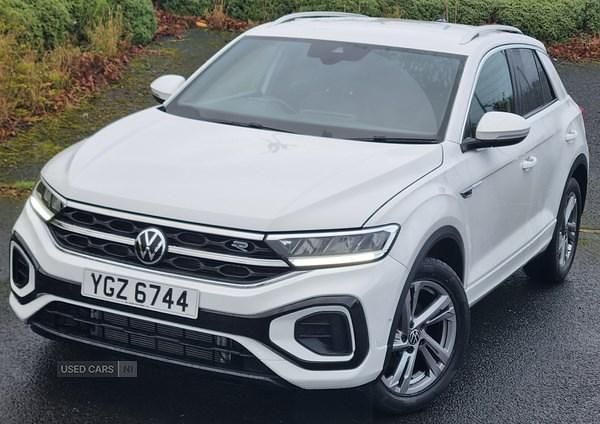 Used VW T-Roc R-line 150 HP (110 kW) 2023 White SUV