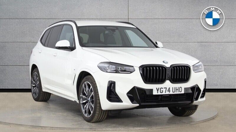 White Used 2024 BMW X3 M Sport SUV | £45,400 (A bit pricey) - Image 1/4