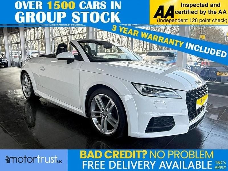 Used Audi TT Roadster Sport 197 HP (144 kW) 2020 White Cabriolet