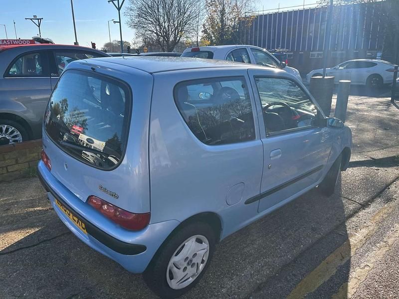 Used Fiat Seicento Active 2003 Blue Hatchback