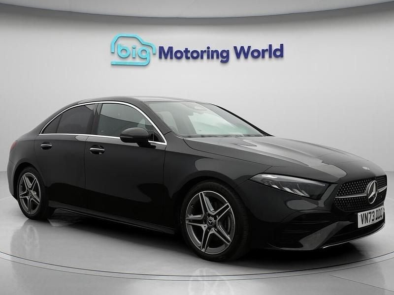 Black Used 2023 Mercedes A200 Executive Sedan | £23,300 (Fair price) - Image 1/4