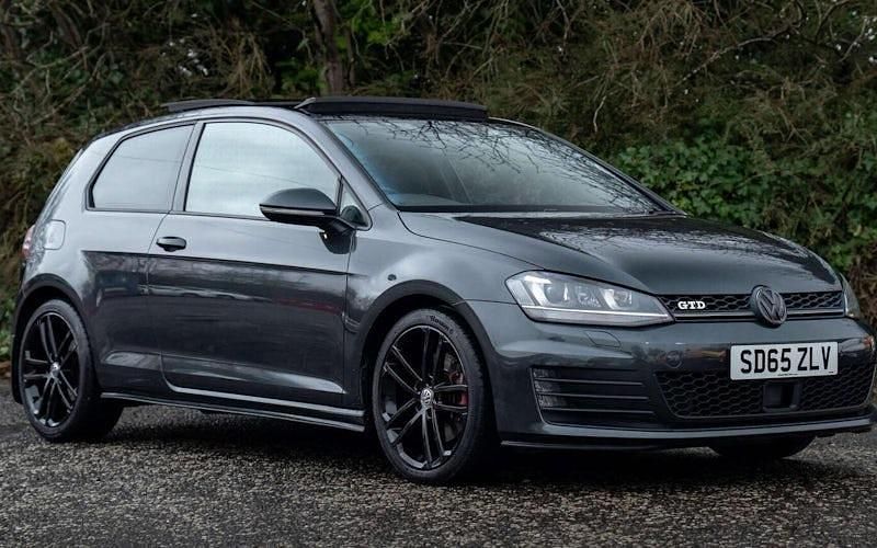 Used VW Golf VII GTD 184 HP (135 kW) 2015 Grey Hatchback