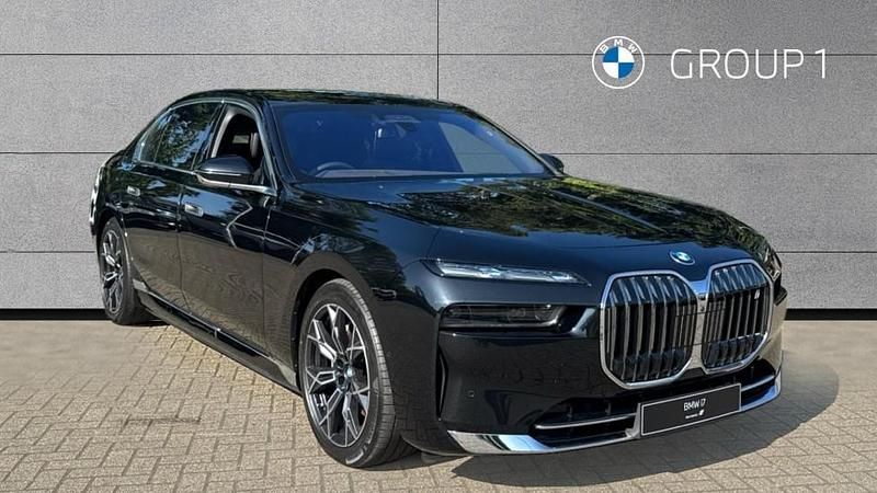 Black Used 2025 BMW i7 Comfort Edition Sedan | £92,995 - Image 1/4