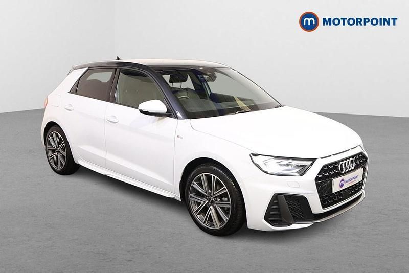 White Used 2024 Audi A1 S-Line Hatchback | £22,399 (Fair price) - Image 1/4