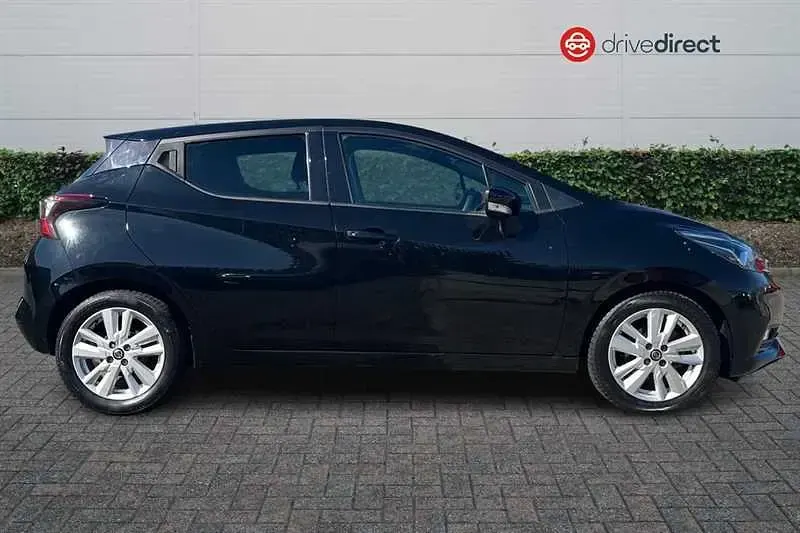 Used Nissan Micra Acenta 100 HP (73 kW) 2020 Black Hatchback
