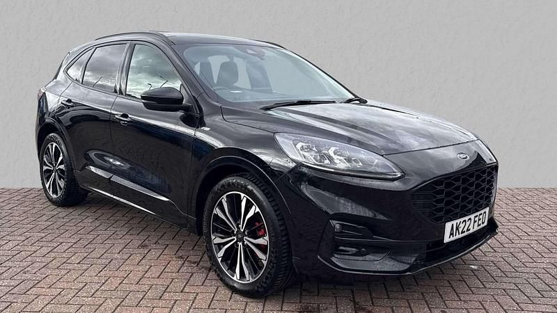 Black Used 2022 Ford Kuga ST-Line X SUV | £20,280 (Fair price) - Image 1/4