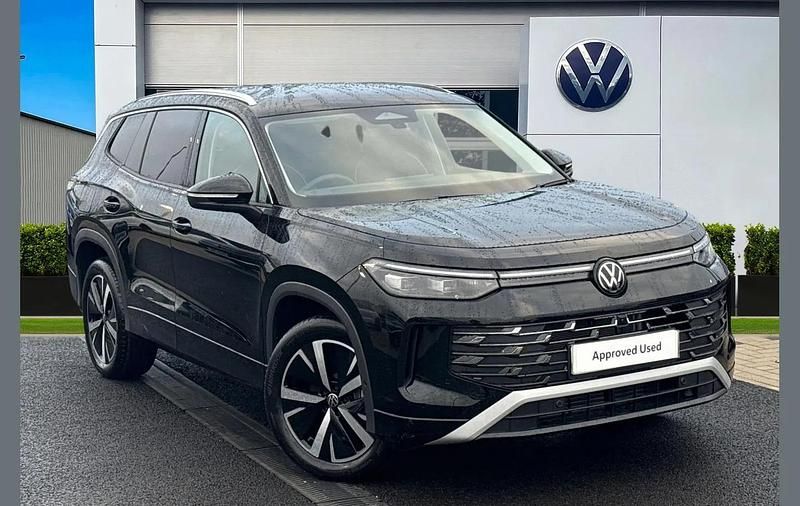 Black New 2025 VW Tayron Elegance SUV | £38,290 (Good price) - Image 1/4