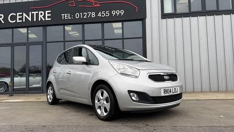Used Kia Venga 123 HP (90 kW) 2014 Silver Hatchback