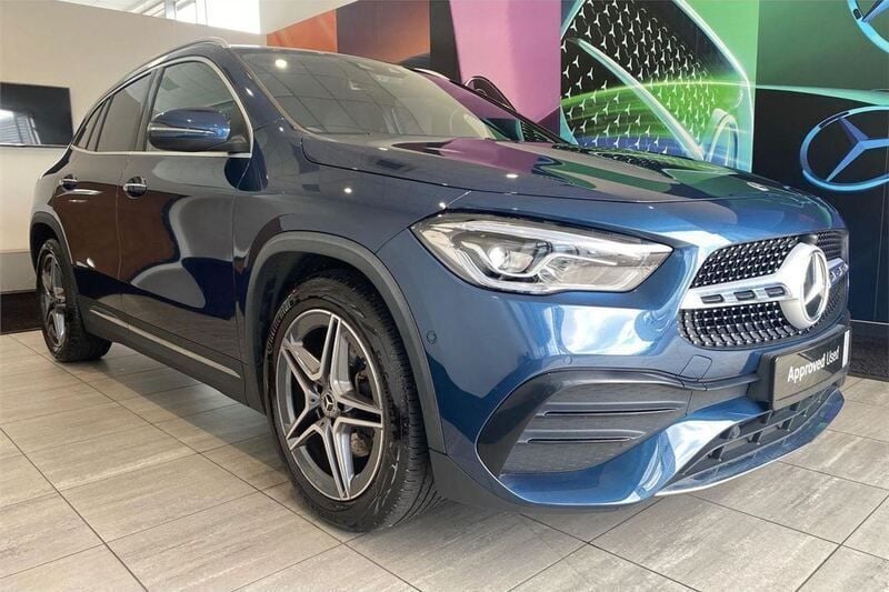 Blue Used 2021 Mercedes GLA180 AMG Line Premium SUV | £25,895 (Fair price) - Image 1/2