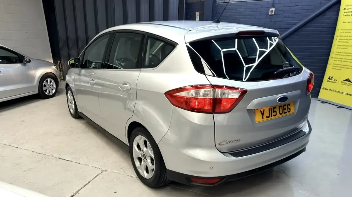 Second-hand Ford C-MAX Zetec 125 CP (91 kW) 2015 Argintiu Monovolum