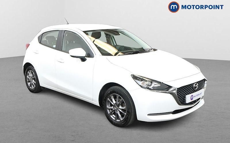 White Used 2022 Mazda 2 Hatchback | £13,299 (Fair price) - Image 1/4