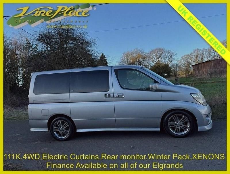 Used Nissan Elgrand 2006 Silver MPV