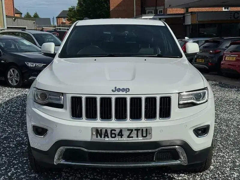 Used Jeep Grand Cherokee Limited 243 HP (178 kW) 2014 White SUV