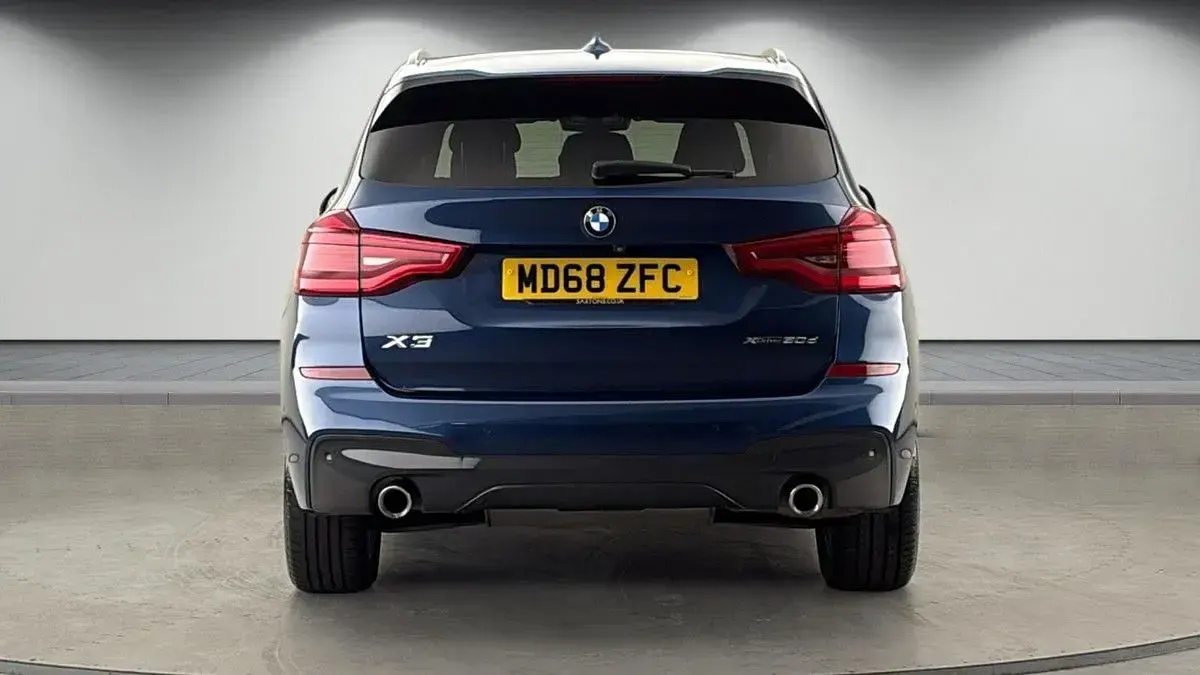 Used BMW X3 M Sport 265 HP (194 kW) 2018 Phytonic blue SUV