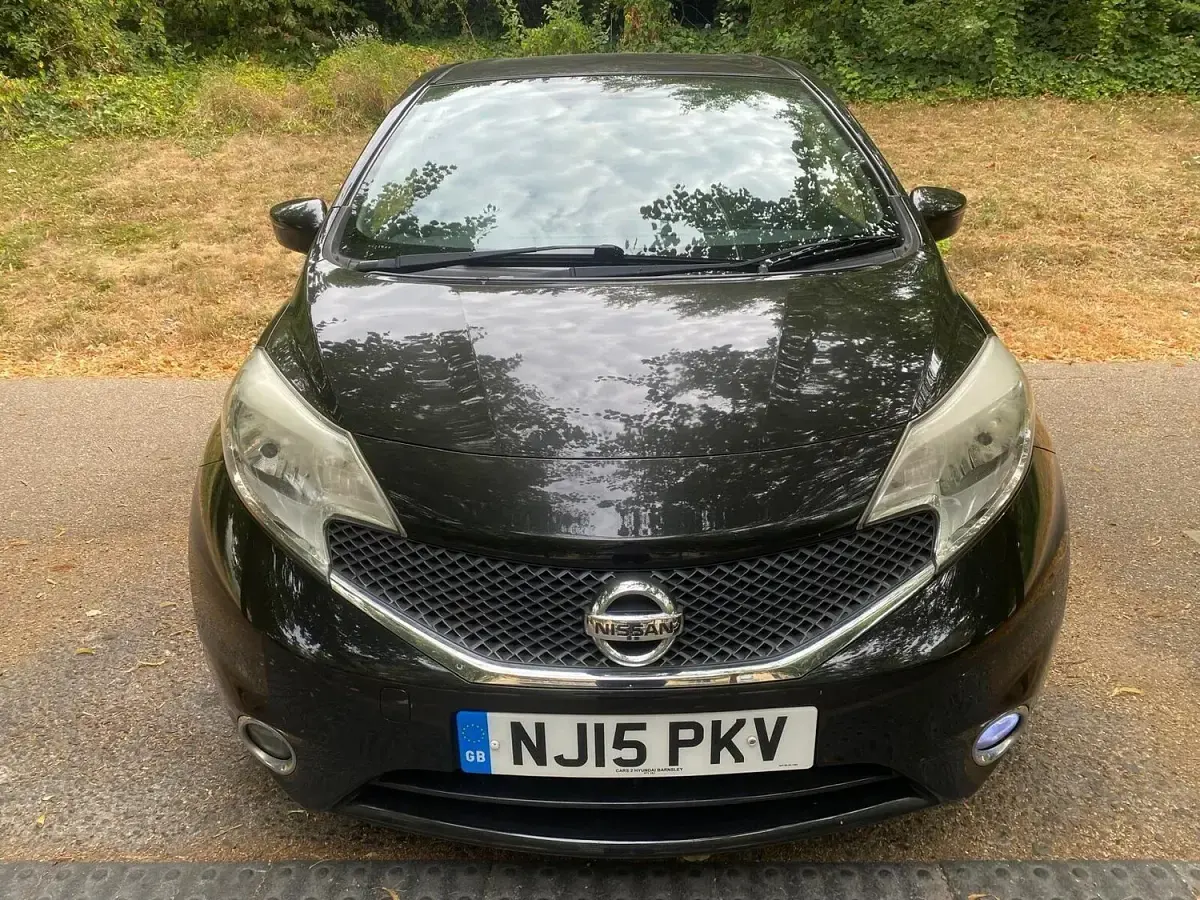 Used Nissan Note Acenta 98 HP (72 kW) 2015 Black Hatchback