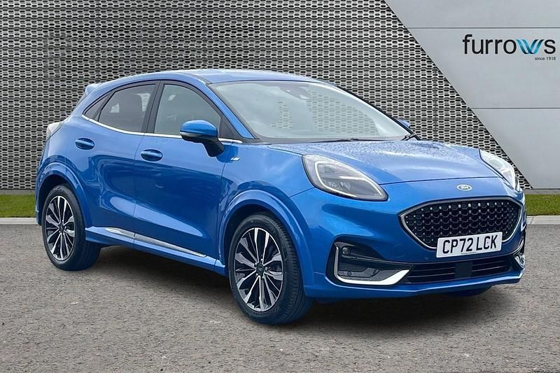 Blue Used 2023 Ford Puma ST-Line Hatchback | £20,490 (A bit pricey) - Image 1/4