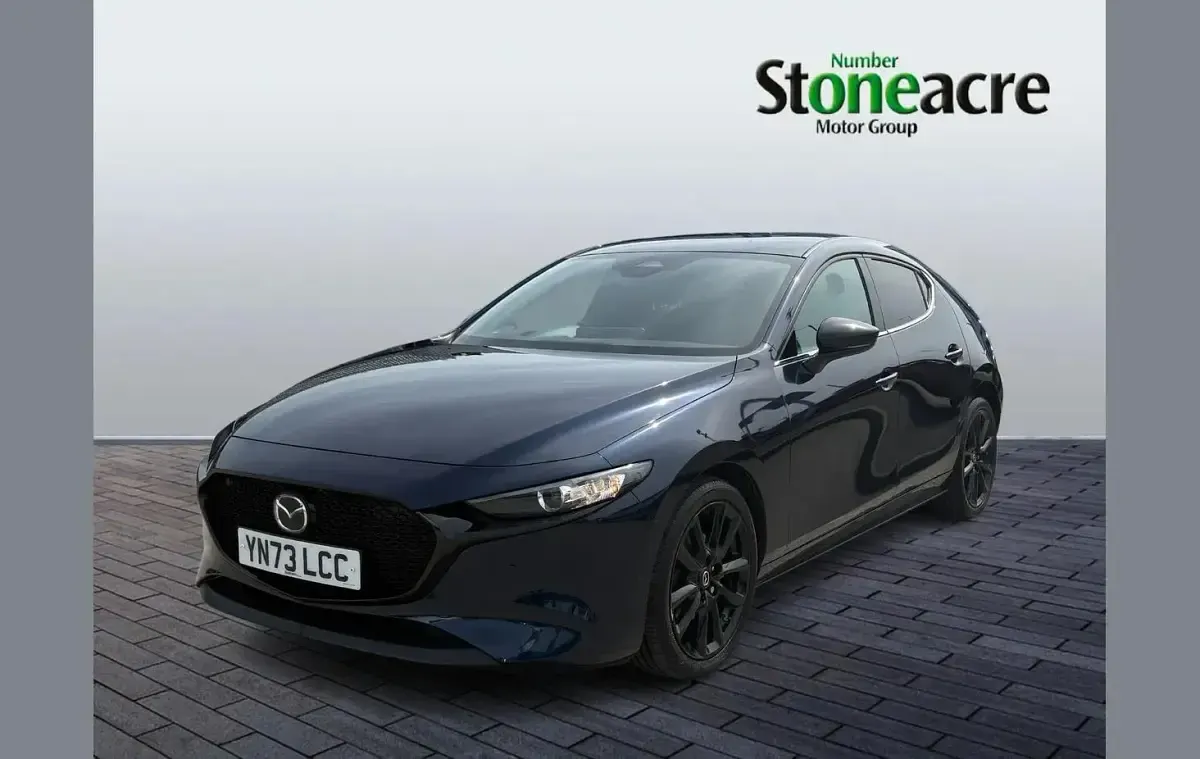 Used Mazda 3 Homura-Line 120 HP (88 kW) 2023 Blue Hatchback