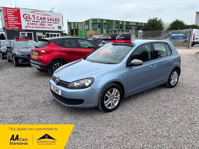 Blue Used 2010 VW Golf VI SE Hatchback | £5,310 (A bit pricey) - Image 1/4