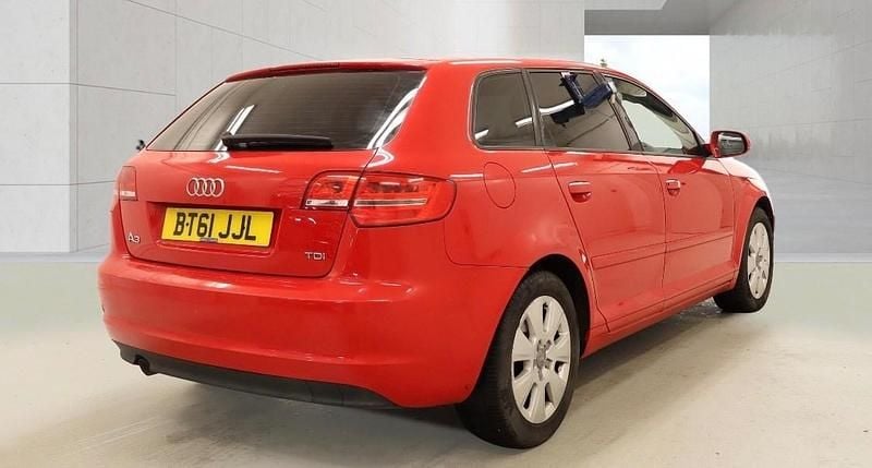 Used Audi A3 2011 Red Hatchback