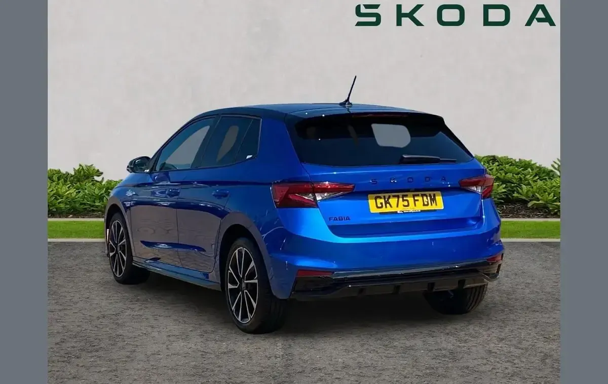 Used Skoda Fabia Monte Carlo 113 HP (83 kW) 2025 Blue Hatchback