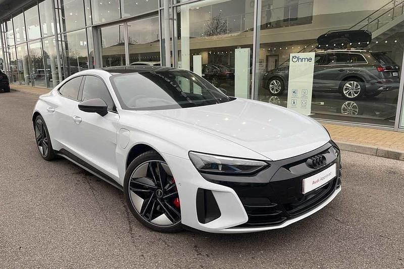 Grey Used 2022 Audi RS e-tron GT Comfort Sedan | £79,991 - Image 1/4
