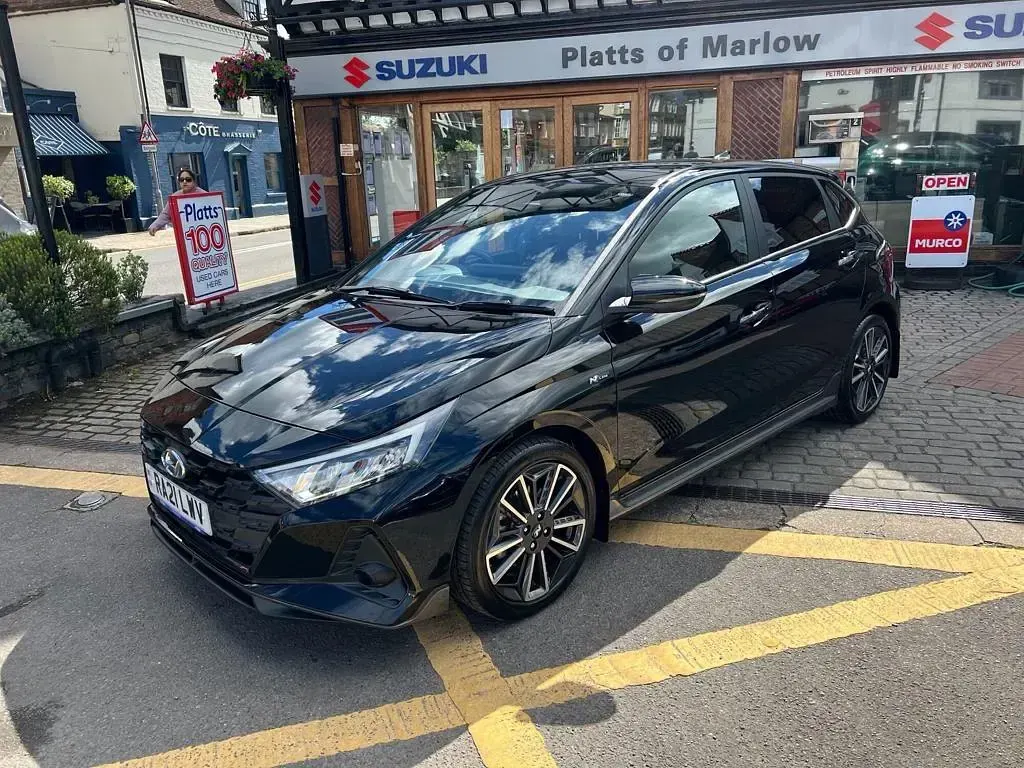 Used Hyundai i20 N Line 2021 Black Hatchback