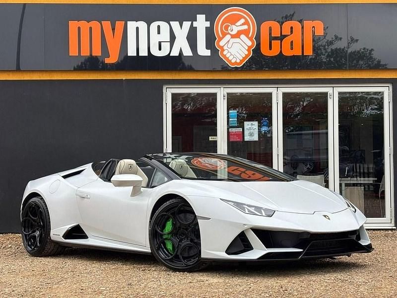 White Used 2020 Lamborghini Huracán Cabriolet | £199,995 - Image 1/4
