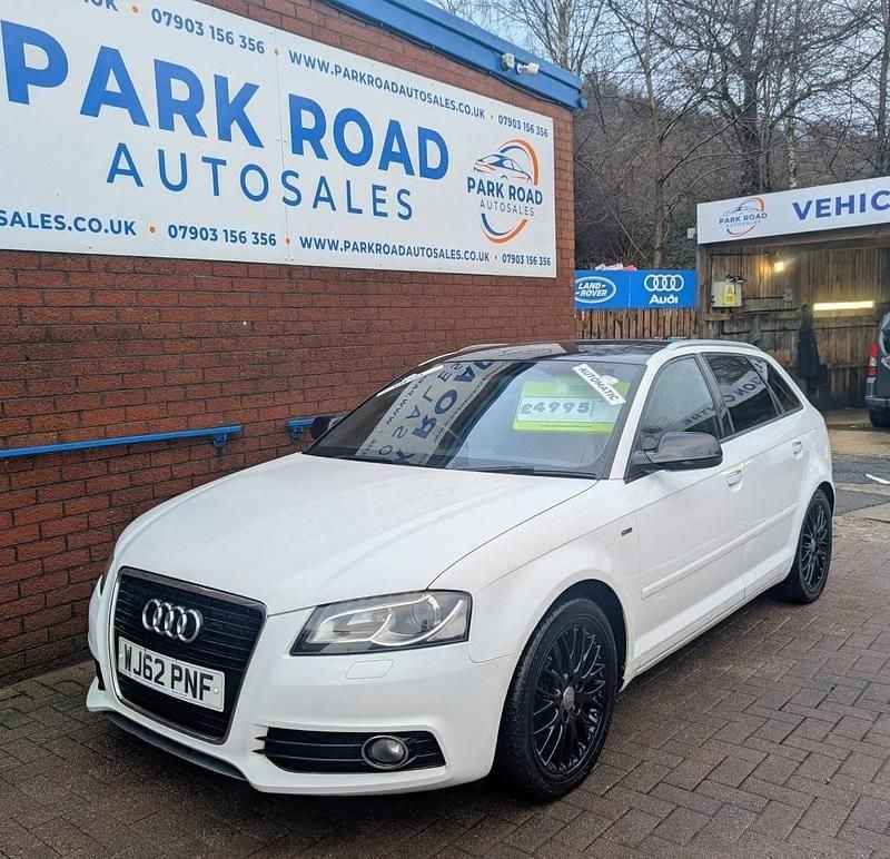 White Used 2012 Audi A3 S-Line Hatchback | £5,995 (Fair price) - Image 1/3