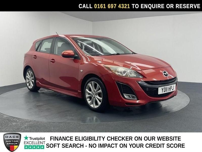 Used Mazda 3 105 HP (77 kW) 2011 Red Hatchback