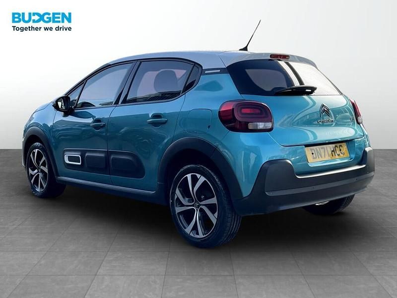 Used Citroën C3 PureTech 82 HP (60 kW) 2021 Blue Hatchback