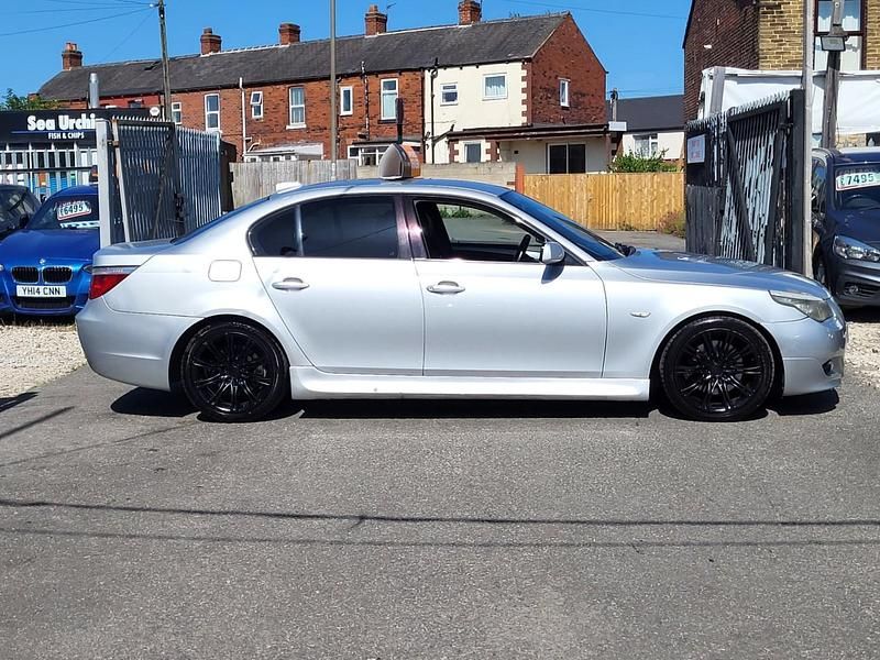 Used BMW 520 M Sport 2009 Silver Sedan