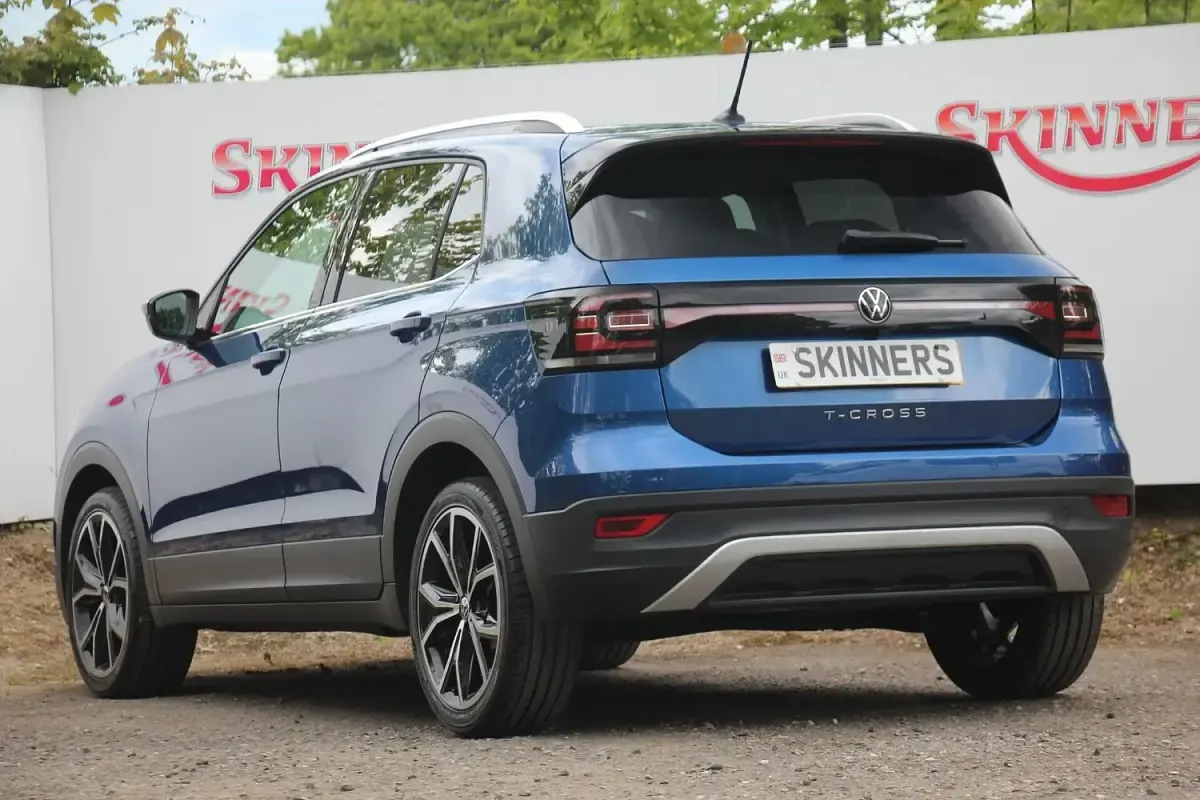 Used VW T-Cross SEL 110 HP (80 kW) 2022 Blue SUV