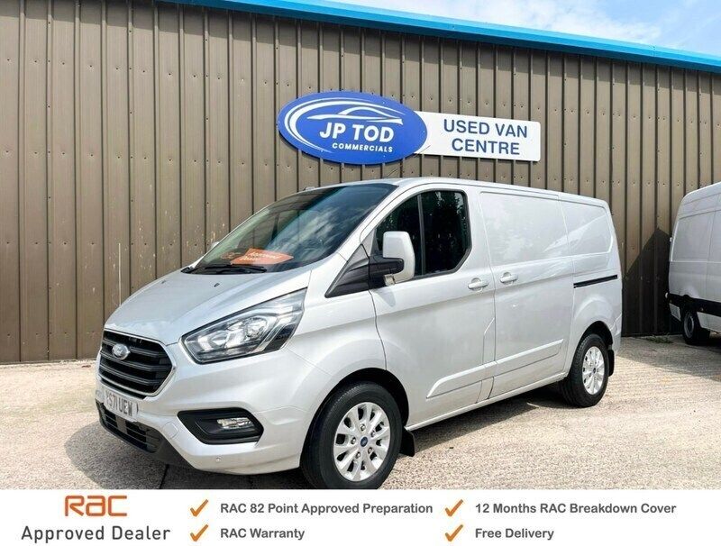 Silver Used 2021 Ford Transit Custom Limited Van | £15,995 (Fair price) - Image 1/4
