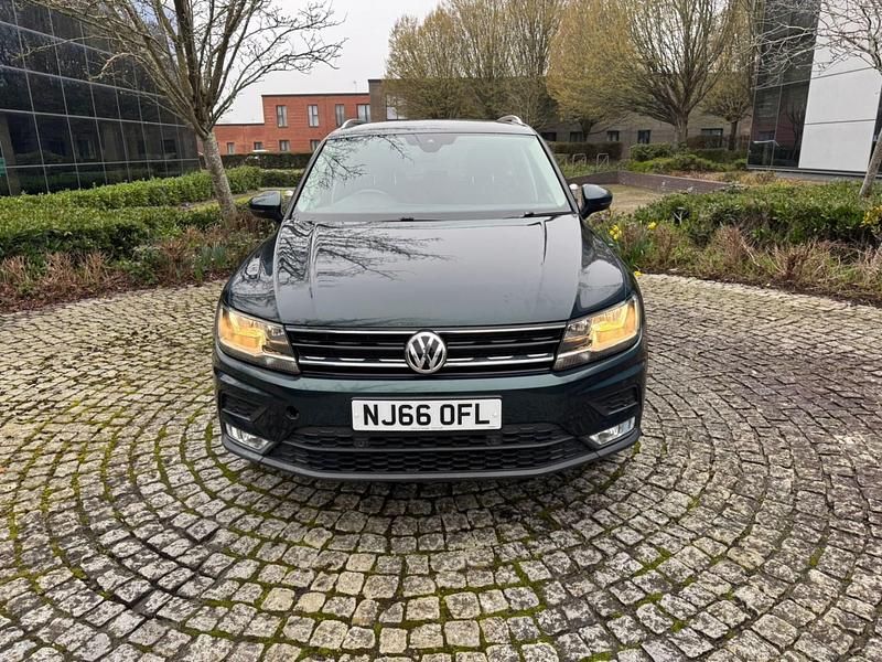 Used VW Tiguan SE 150 HP (110 kW) 2016 Green SUV