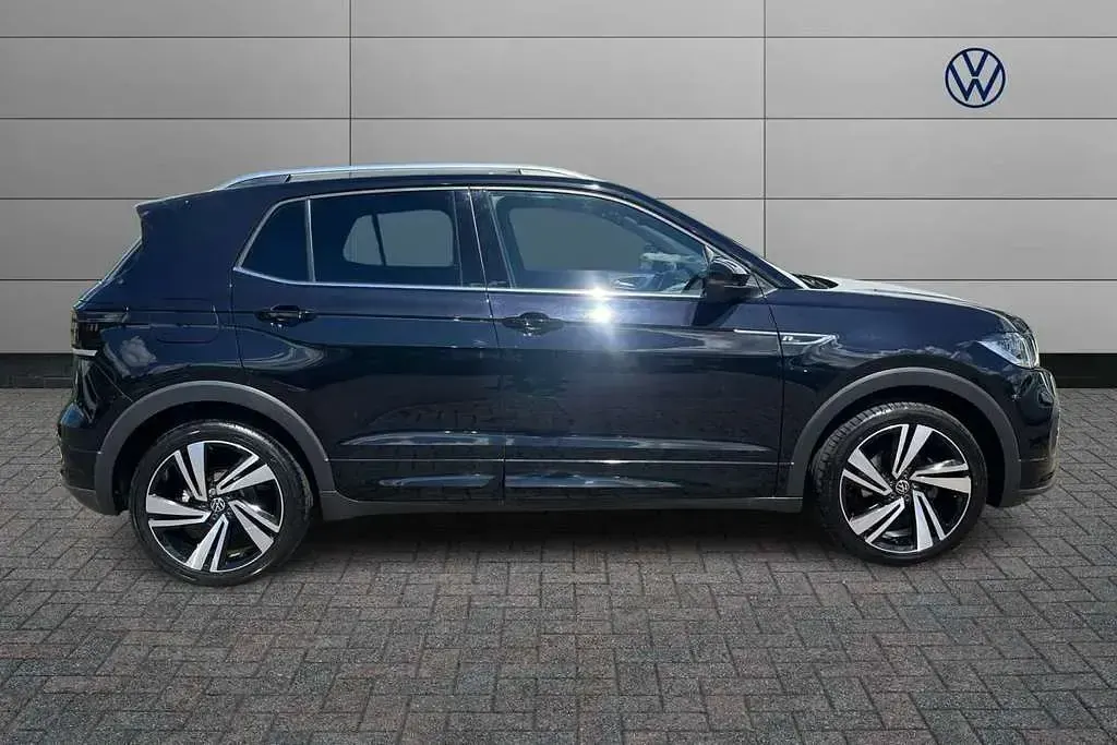 Used VW T-Cross R-line 110 HP (80 kW) 2021 Black SUV