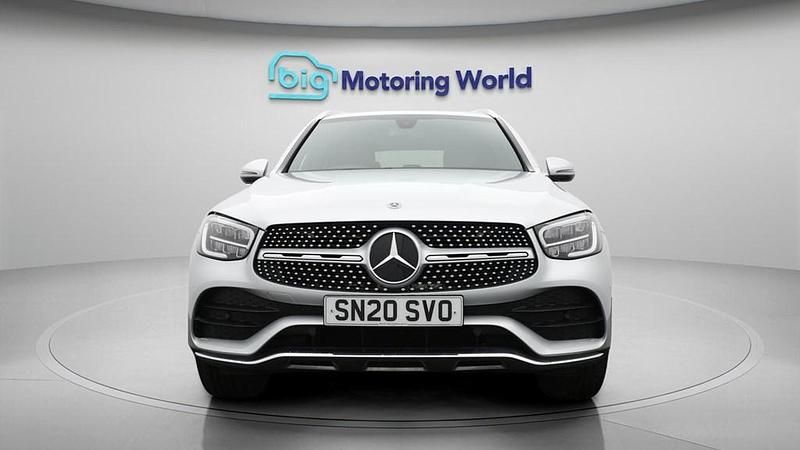 Used Mercedes GLC220 AMG line 194 HP (142 kW) 2020 Silver SUV