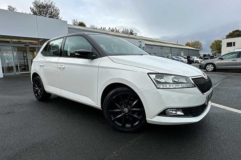 Candy white black magic pearl effect Used 2020 Skoda Fabia Colour Edition Hatchback | £11,295 (Fair price) - Image 1/4