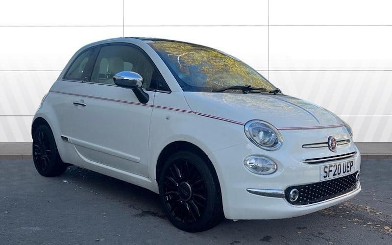 White Used 2019 Fiat 500C Dolcevita Cabriolet | £11,927 (Expensive) - Image 1/4