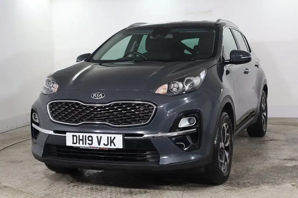 Used Kia Sportage 130 HP (95 kW) 2019 Grey SUV