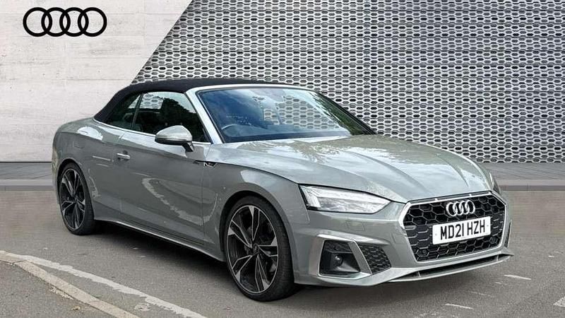 Grey Used 2021 Audi A5 Cabriolet Comfort Cabriolet | £30,155 (Fair price) - Image 1/4