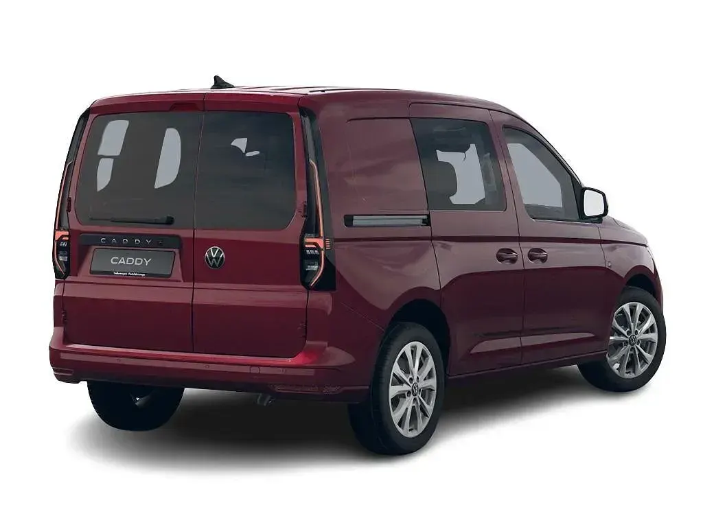 New VW Caddy Pro 113 HP (83 kW) 2026 Red MPV