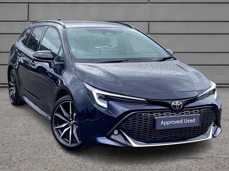 Obsidian blue Used 2023 Toyota Corolla Sport Estate | £25,750 (A bit pricey) - Image 1/4
