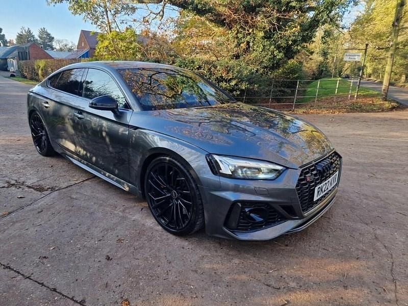 Grey Used 2022 Audi RS5 Sportback Comfort Hatchback | £49,950 (A bit pricey) - Image 1/4