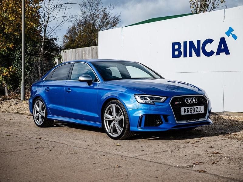 Blue Used 2019 Audi RS3 Comfort Sedan | £29,000 - Image 1/4