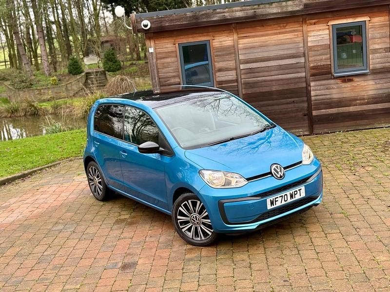Used VW up! Black Edition 60 HP (44 kW) 2020 Blue Hatchback