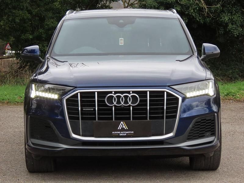 Used Audi Q7 S-Line 2020 Blue SUV