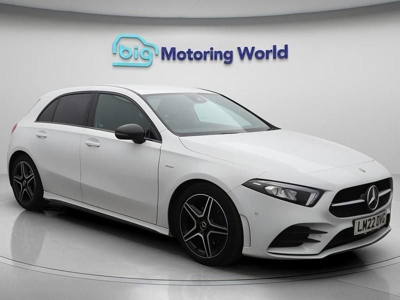 White Used 2022 Mercedes A180 Executive Hatchback | £21,100 (Fair price) - Image 1/4